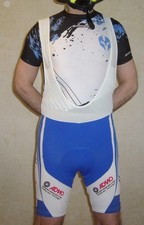Rad Trägerhose Gr L cycling suit zeitfahranzug