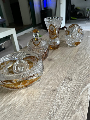 Tlg kristallglas set - 4-tlg.,