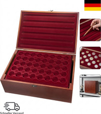 MC.Sammler Holz Münzkassette