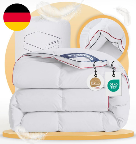Zwickel winterdecke aus feder - zwickel,