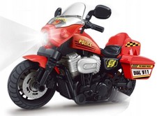 Polizei Motorrad mit Licht &