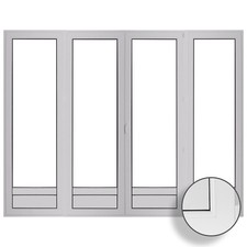 Balkontur Hersterller Aluplast Fenster mit Unterlicht Terrassentür PVC Tür Polen