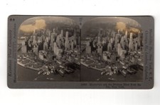 Stereoskopie Manhattan and Hudson River / New York / USA