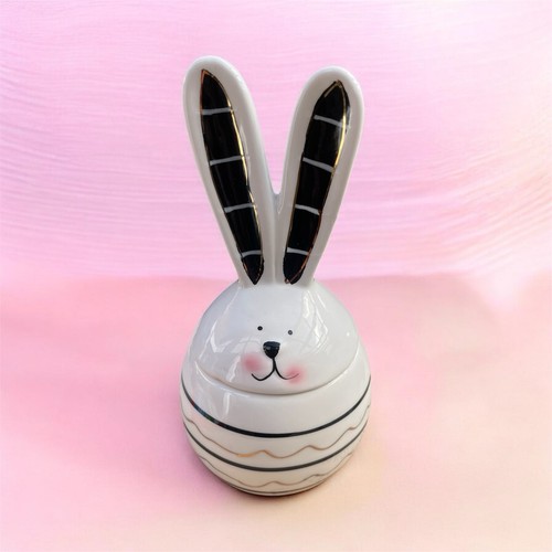 Hase aus keramik weiß figur - hase, weiß,