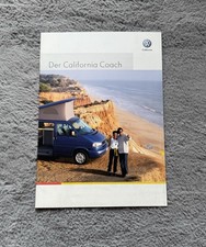 VW Volkswagen T4 California Coach Prospekt Katalog Broschüre | 2002