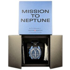 Omega x Swatch Mission to Neptun Neu & OVP+ Echtheitszertifikat
