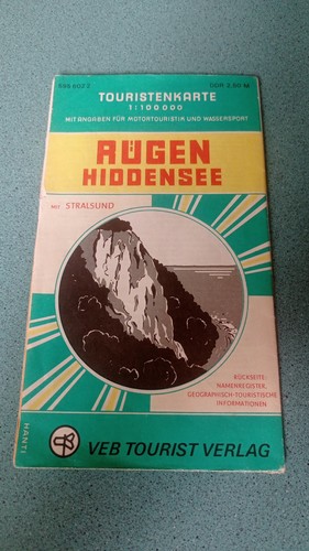 Touristenkarte rügen - touristenkarte,