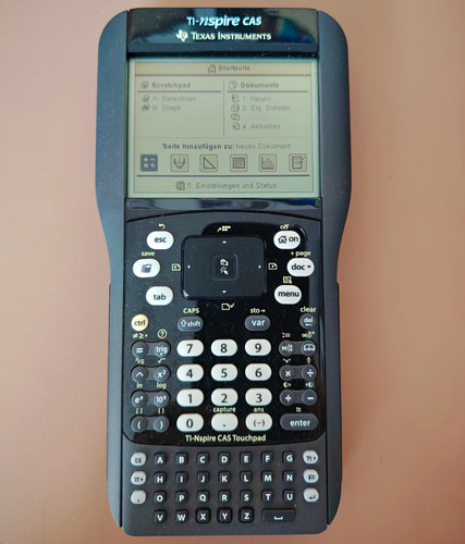 Nspire cas touchpad - ti-nspire,