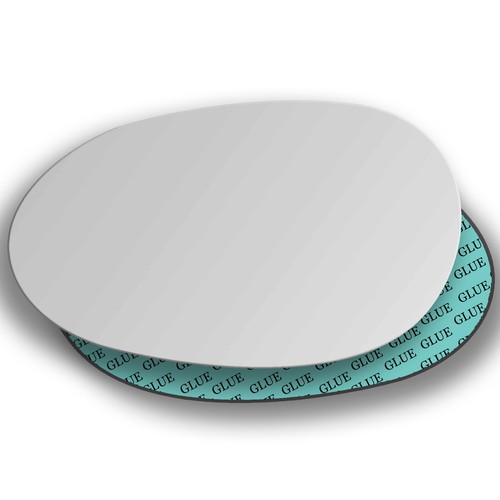 Links fahrerseite spiegelglas - links,