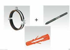 Rohr Wäscheschacht Wäscheabwurfschacht Rohrschelle inkl M 10 Stockschraube