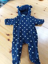 Schneeanzug von Topolino, Größe 62, außen Cord, innen Plüsch, 2 Reißverschlüsse