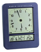 TFA 60.2530.06 Funkwecker DCF-77 digital Temperatur Reisewecker 2 Alarme Snooze