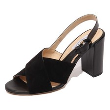 F9630 sandalo donna black
