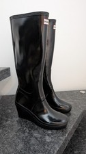 Hunter Gummistiefel Keilabsatz
