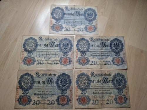 Set mark banknote - set,