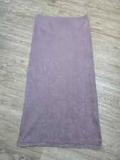 Zara Flieder L Rock Midirock