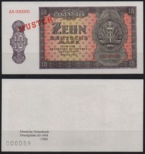 [31535] - Musternote: DDR: 10