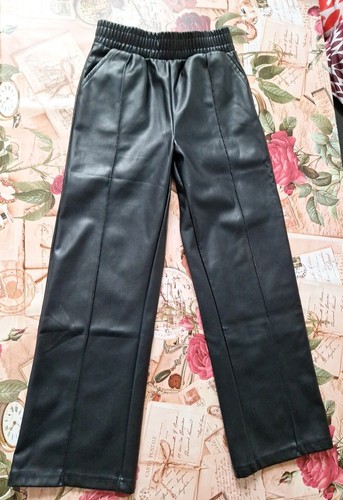 Kunstlederhose für mädchen - kunstlederhose,