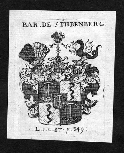 1750 stubenberg wappen adel - -,