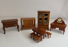 Antike Puppenhaus Möbel Holz