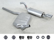 Auspuff set neu für - auspuff,