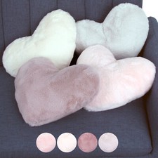 Kuschelkissen herz plüsch - kuschelkissen,