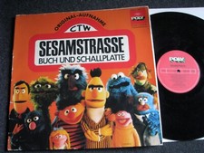 Sesamstrasse-Buch und Schallplatte LP-1973 Germany-Poly-2961 004