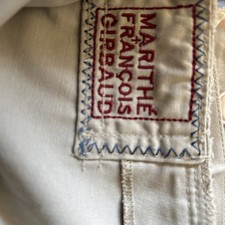 Marithe + François Girbaud Stoffhose Damen Hose Pants Gr. EU 38 Passt Bei 40