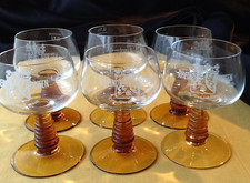 6 x RHEINHESSEN Fuß braun