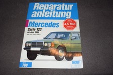 Reparaturanleitung Reparaturhandbuch Mercedes C/S/W 123 Benziner erstklassig