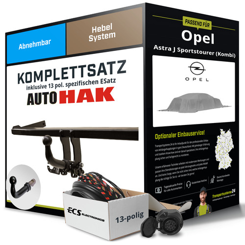 Anhängerkupplung abnehmbar