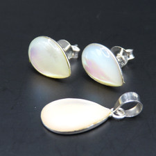 Designer perlmutt schmuckset - designer,