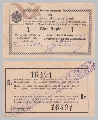 Deutsch ostafrika german - deutsch,