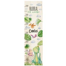 Messlatte mit Namen für