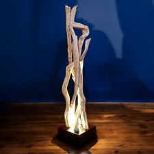 Treibholz Stehlampe Holzlampe Lianen Holz Lampe Stehleuchte natur Schwemmholz