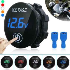 12V 24V Voltmeter LED Digital