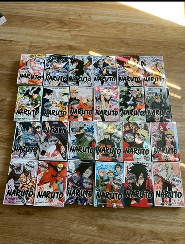 Naruto massiv komplettset band - komplettset,