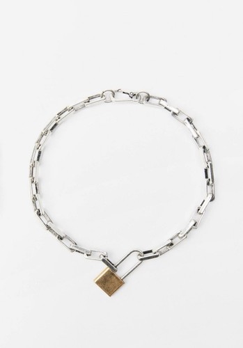 Zara padlock necklace - zara,