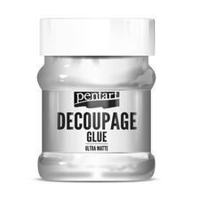 PENTART - Kleber und Lack für Decoupage ultramatt Serviettentechnik 230 ml