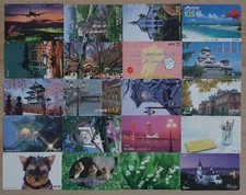 20 Verschidene Japanische Telefonkarten - Gebraucht