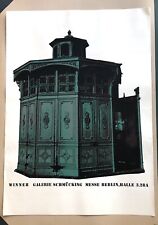 * Gerd Winner * Café Achteck  * Siebdruck * 70er  * Berlin * Schmücking *