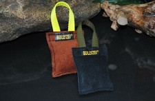 Beißwurst Leder 10 x 10 cm 1 Schlaufe Dummy Bringsel Beißkissen Hundesport IGP