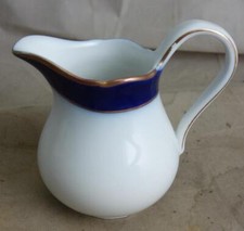 feines Porzellan Hutschenreuther Kobalt blau Maria Theresia Milchkännchen