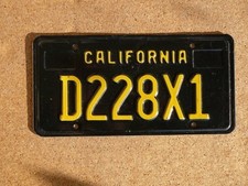 US-Kennzeichen California