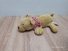 TCM TCHIBO Badetier Bär liegend Braun Frottee Granulat Badetier 20 cm