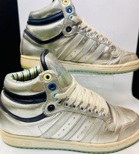 Adidas metallic top ten high - adidas,