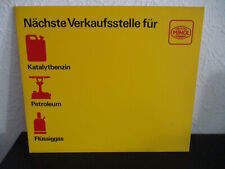 Original DDR Hinweisschild Minol Tankstelle 60/70iger Jahre