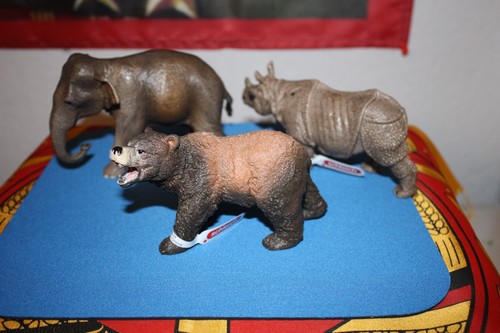 3er set schleich konvolut - schleich,