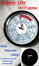 Bakenuhr - (für Amateurfunk)         DCF77 gesteuert   - analog