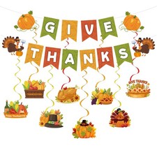 Thanksgiving Banner Spirale